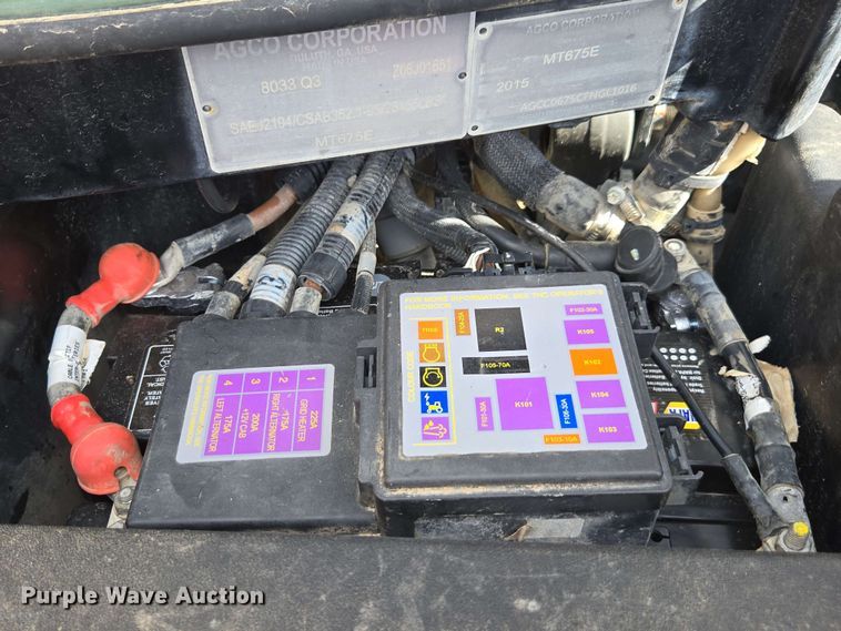 image for item EE0028 2015 Challenger MT675E MFWD tractor