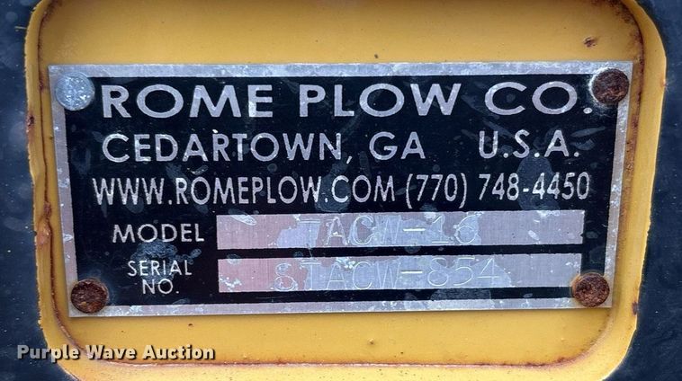 image for item EE0029 2023 Rome TACW-16 off-set disk