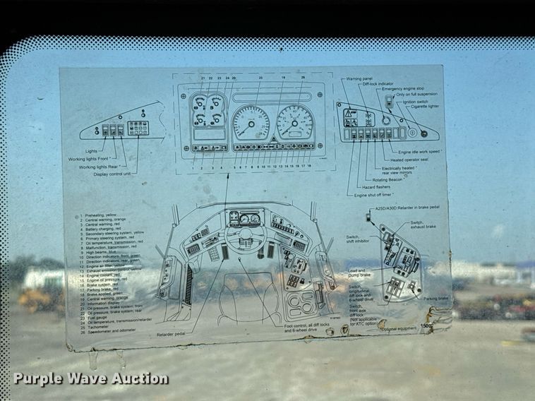 image for item EE0031 2008 Volvo A25E water wagon