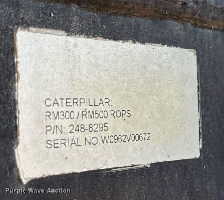 image for item EE0032 2016 Caterpillar RM300 reclaimer