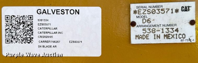 image for item EE0036 2024 Caterpillar D6 LGP dozer