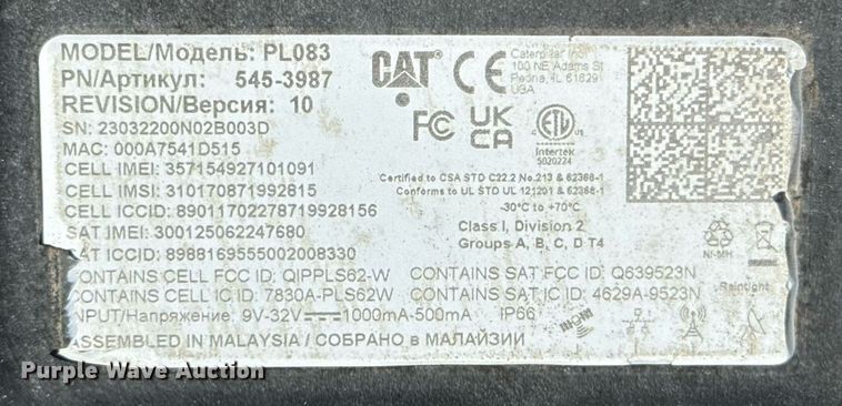 image for item EE0036 2024 Caterpillar D6 LGP dozer