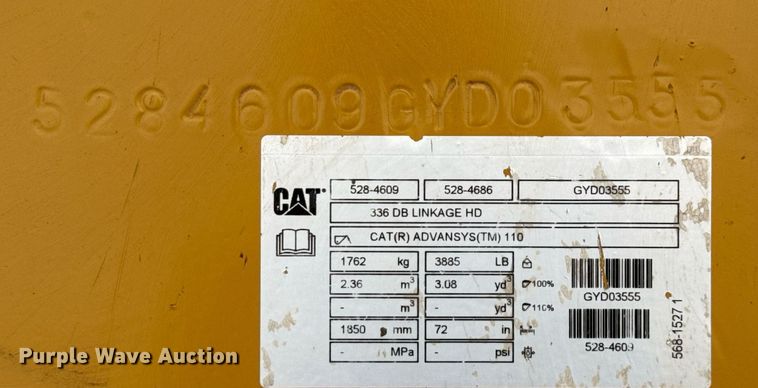 image for item EE0037 2023 Caterpillar 336 excavator