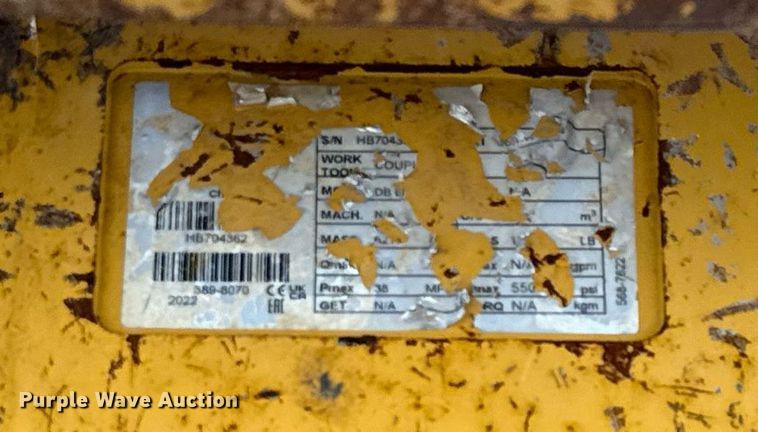 image for item EE0037 2023 Caterpillar 336 excavator