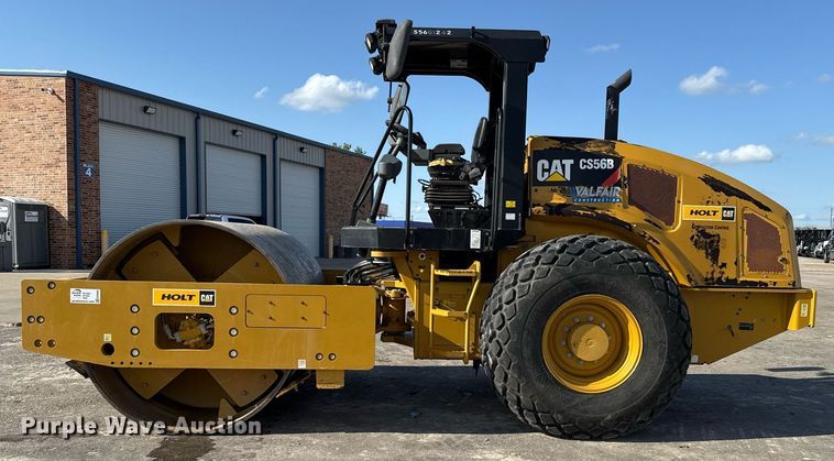 image for item EE0040 2020 Caterpillar CS56B single drum vibratory roller