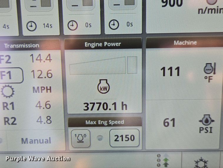 image for item EE0041 2017 John Deere 9470R Scraper Special 4WD tractor