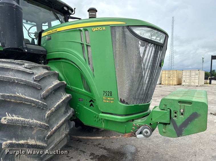image for item EE0042 2018 John Deere 9470R Scraper Special 4WD tractor