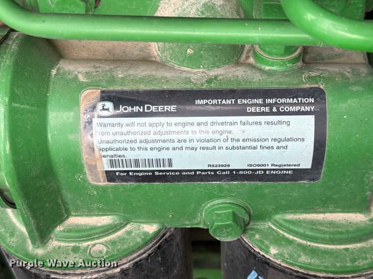 image for item EE0042 2018 John Deere 9470R Scraper Special 4WD tractor