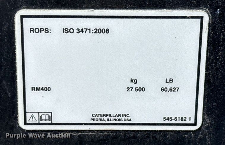 image for item EE0045 2020 Caterpillar RM400 reclaimer