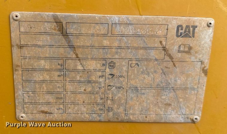 image for item EE0048 2023 Caterpillar 963 track loader