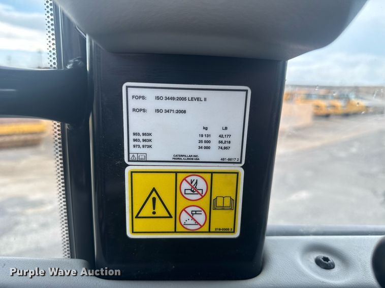 image for item EE0048 2023 Caterpillar 963 track loader