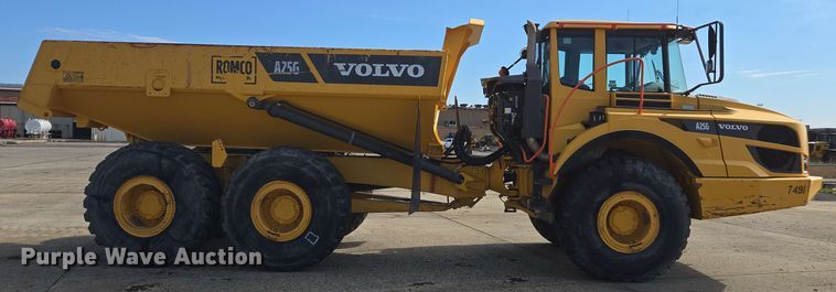 image for item EE0051 2018 Volvo A25G articulated haul truck