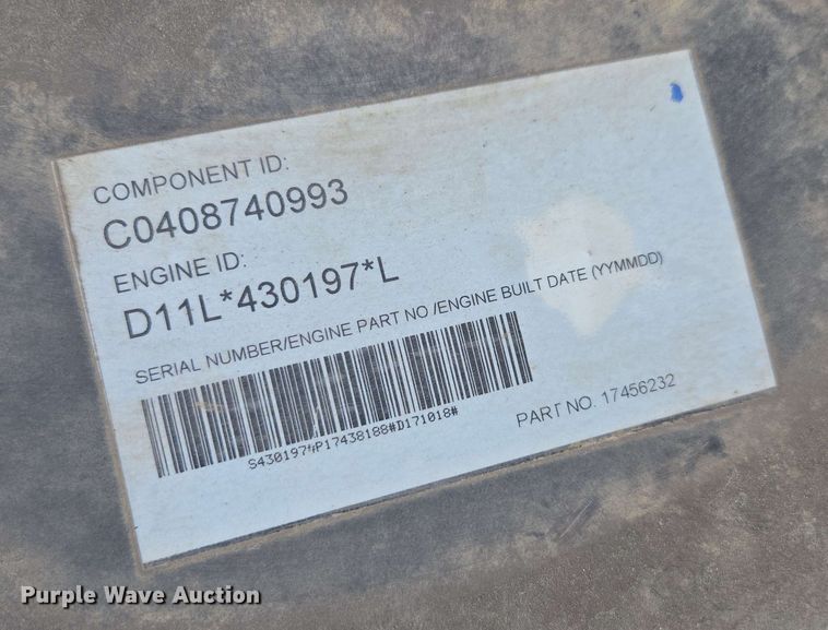 image for item EE0051 2018 Volvo A25G articulated haul truck