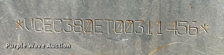 image for item EE0053 2018 Volvo EC380EL excavator