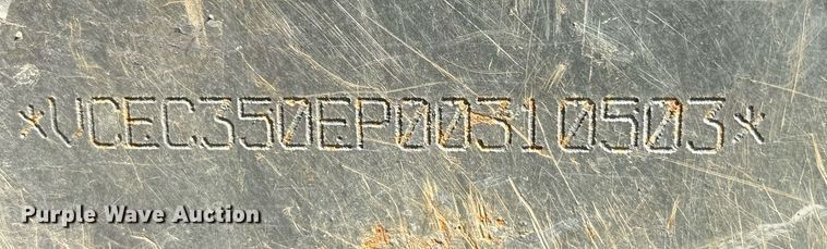 image for item EE0054 2018 Volvo EC350E excavator