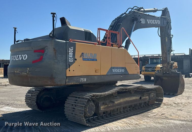 image for item EE0058 2018 Volvo EC480EL excavator
