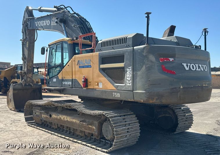 image for item EE0058 2018 Volvo EC480EL excavator