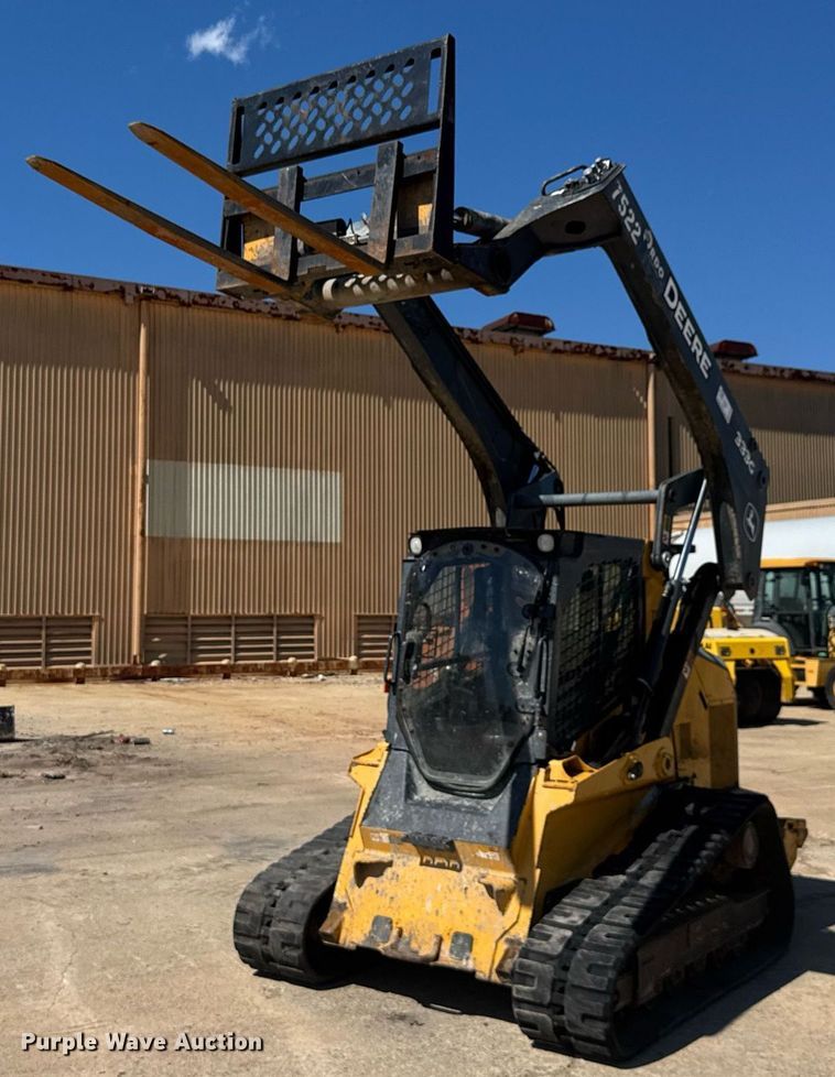 image for item EE0059 2018 John Deere 333G tracked skid steer loader