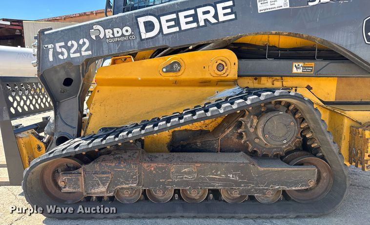 image for item EE0059 2018 John Deere 333G tracked skid steer loader