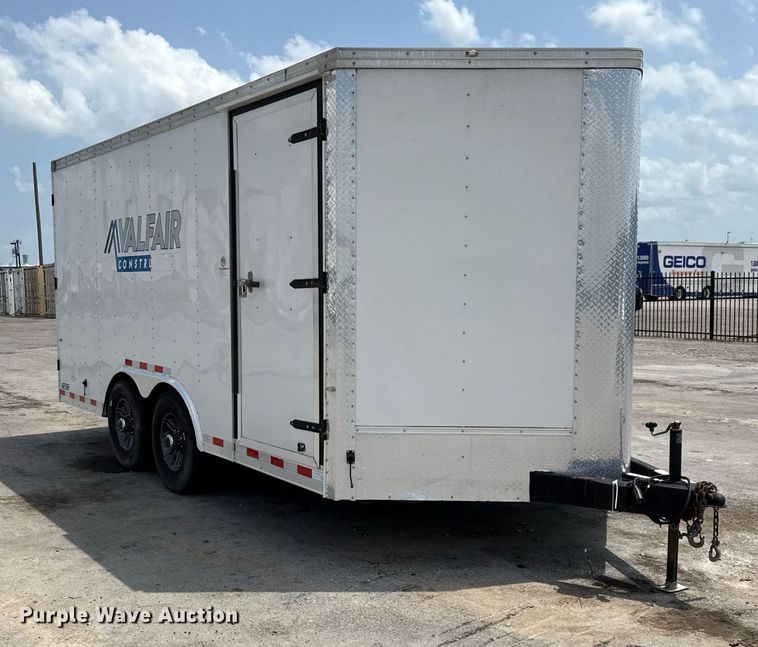 image for item EE0060 2019 Cargo Craft enclosed cargo trailer
