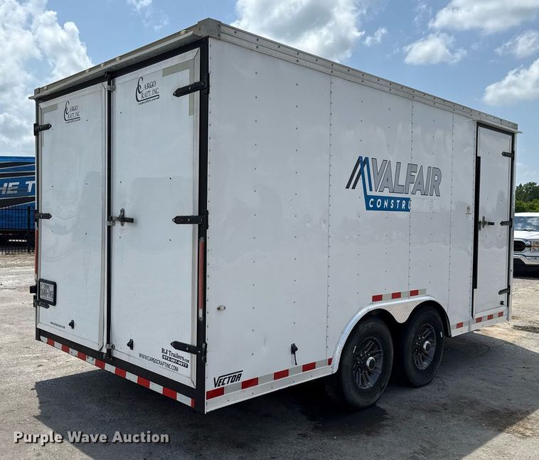 image for item EE0060 2019 Cargo Craft enclosed cargo trailer