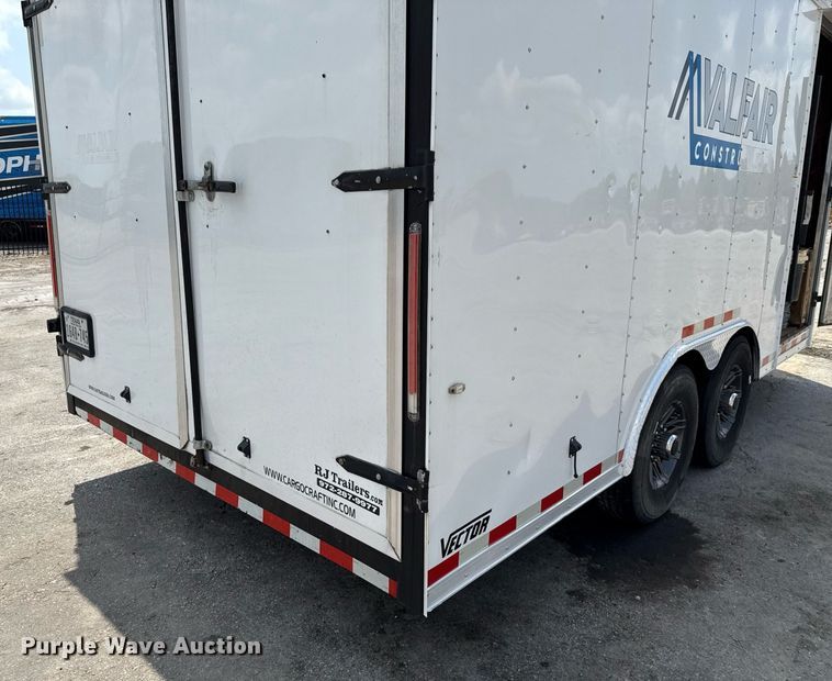 image for item EE0060 2019 Cargo Craft enclosed cargo trailer