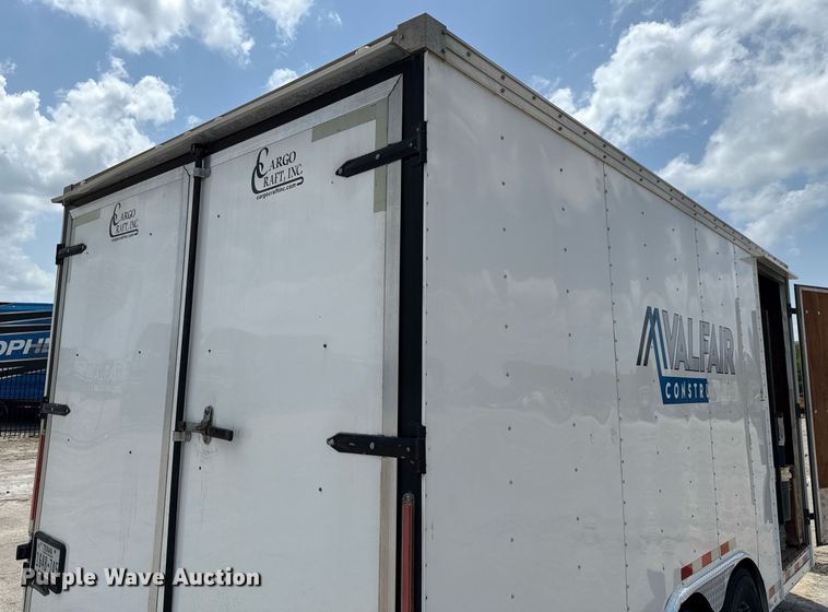image for item EE0060 2019 Cargo Craft enclosed cargo trailer