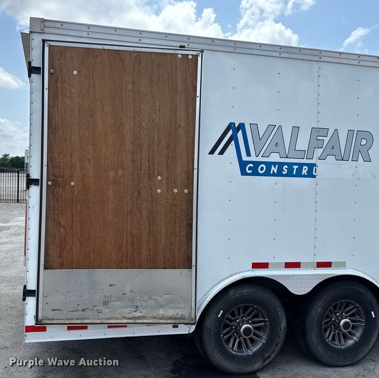 image for item EE0060 2019 Cargo Craft enclosed cargo trailer