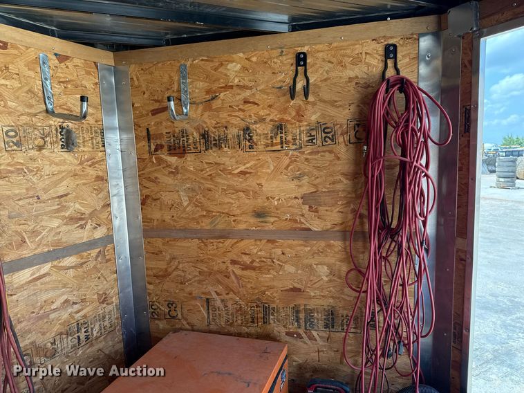 image for item EE0060 2019 Cargo Craft enclosed cargo trailer