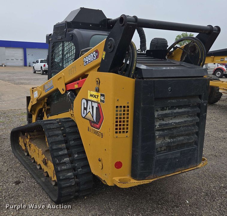 image for item EE0063 2019 Caterpillar 299D3 XE forestry tracked skid steer loader
