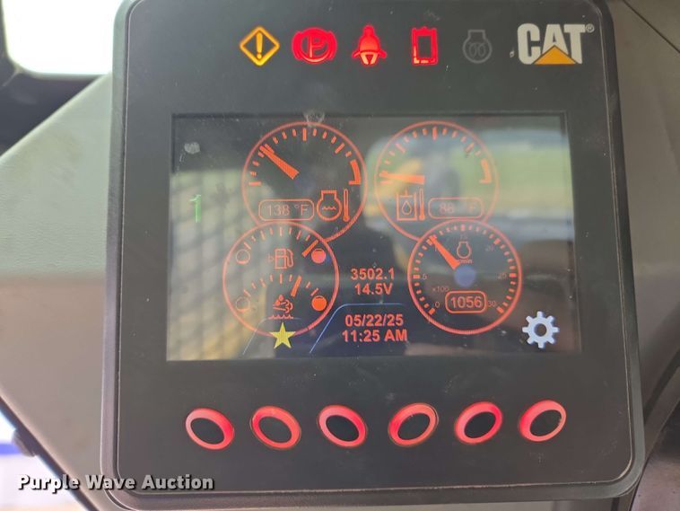 image for item EE0063 2019 Caterpillar 299D3 XE forestry tracked skid steer loader