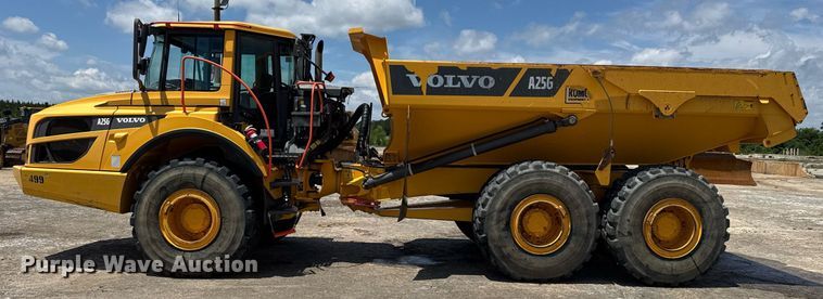image for item EE0067 2018 Volvo A25G articulated haul truck