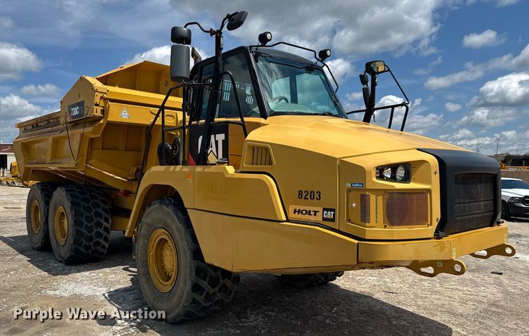 image for item EE0068 2018 Caterpillar 730C2 EJ articulated haul truck