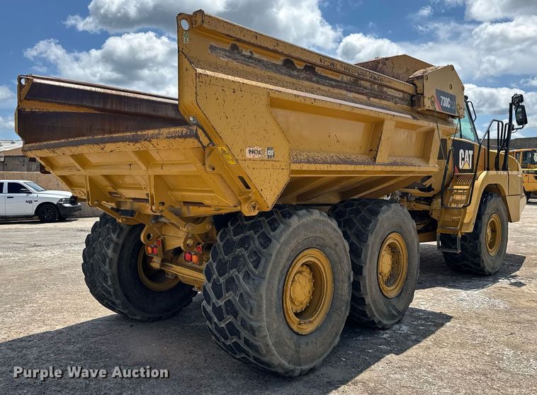 image for item EE0068 2018 Caterpillar 730C2 EJ articulated haul truck