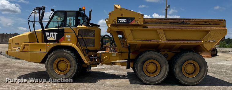 image for item EE0068 2018 Caterpillar 730C2 EJ articulated haul truck