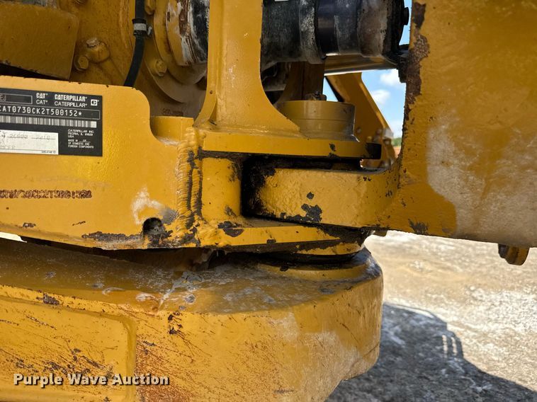 image for item EE0068 2018 Caterpillar 730C2 EJ articulated haul truck