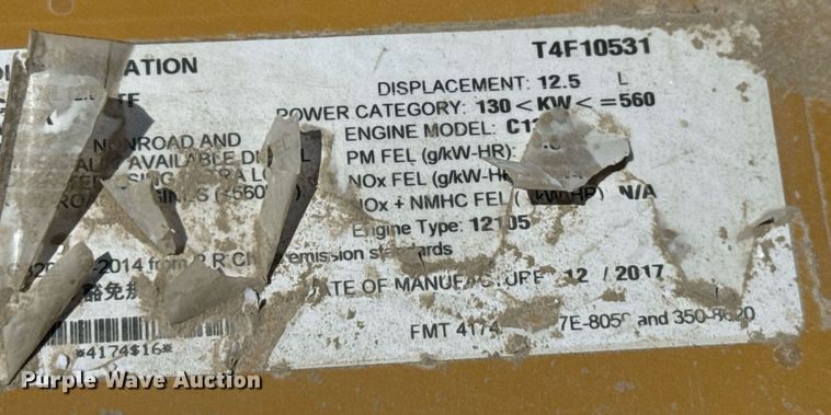 image for item EE0068 2018 Caterpillar 730C2 EJ articulated haul truck