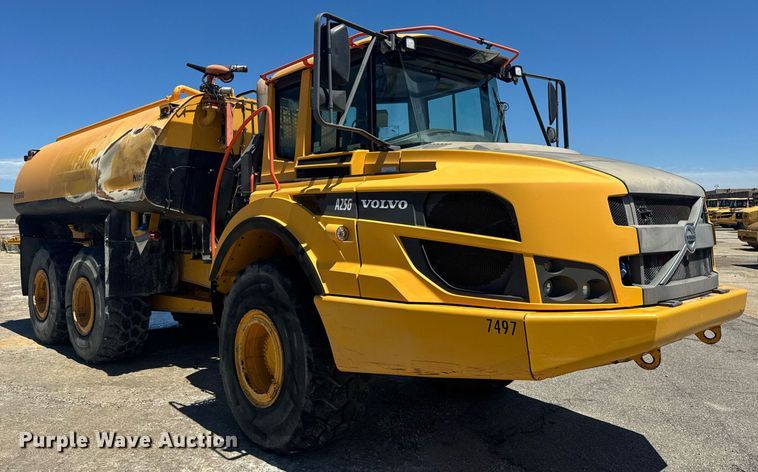 image for item EE0070 2018 Volvo A25G water wagon