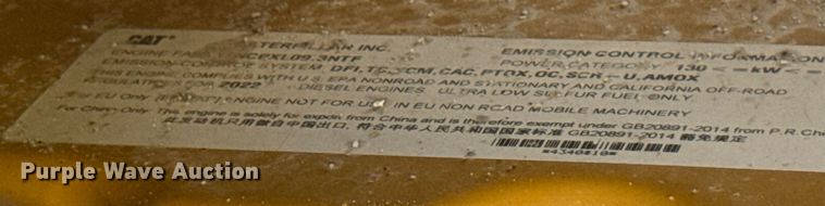 image for item EE0073 2023 Caterpillar D6 LGP dozer