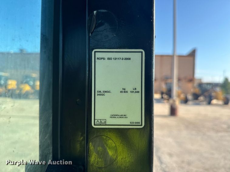 image for item EE0075 2019 Caterpillar 336 excavator