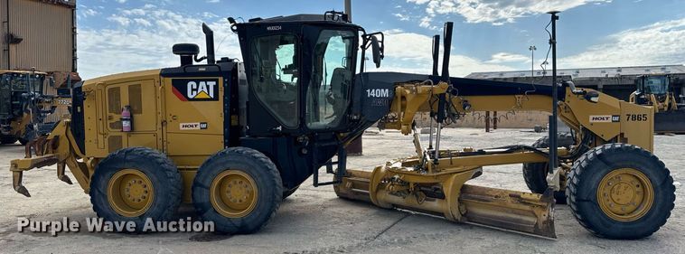 image for item EE0079 2019 Caterpillar 140M3 AWD motor grader