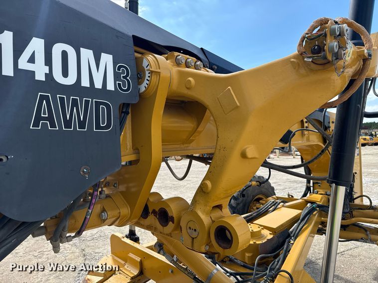 image for item EE0079 2019 Caterpillar 140M3 AWD motor grader