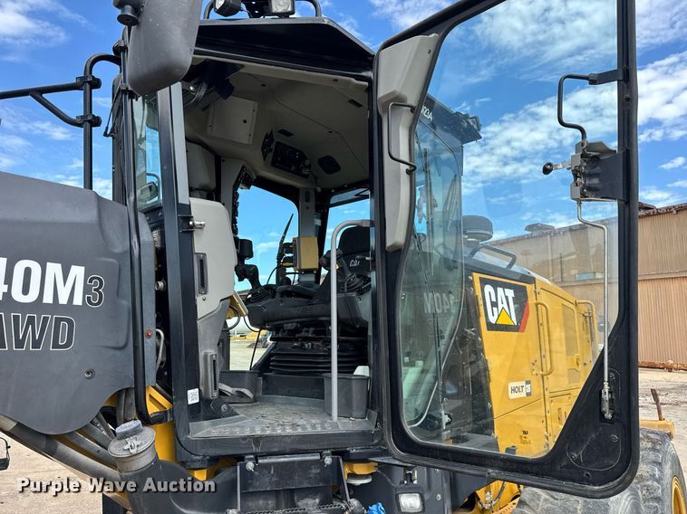 image for item EE0079 2019 Caterpillar 140M3 AWD motor grader