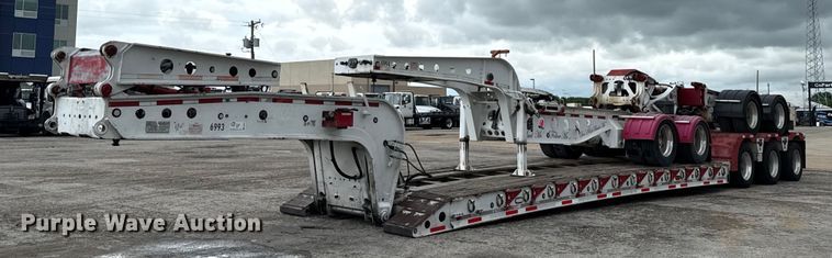 image for item EE0081 2015 Temisko LB-T3W-57 lowboy equipment trailer