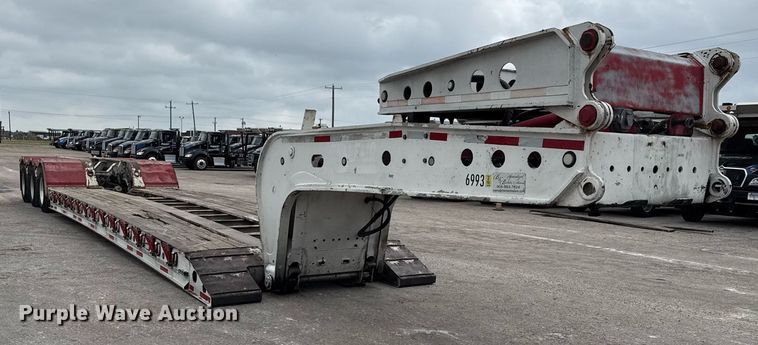 image for item EE0081 2015 Temisko LB-T3W-57 lowboy equipment trailer