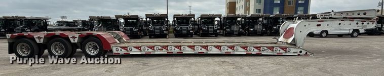 image for item EE0081 2015 Temisko LB-T3W-57 lowboy equipment trailer