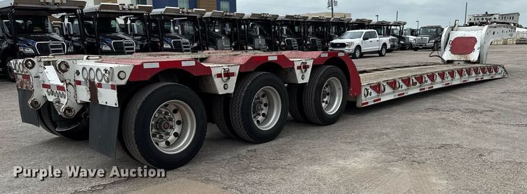 image for item EE0081 2015 Temisko LB-T3W-57 lowboy equipment trailer