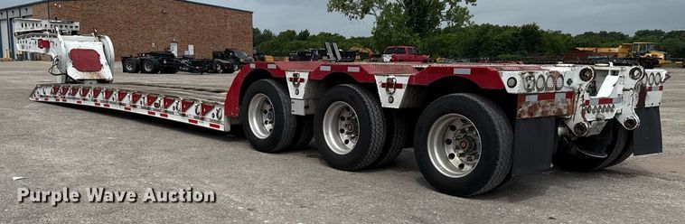 image for item EE0081 2015 Temisko LB-T3W-57 lowboy equipment trailer