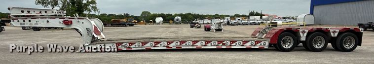 image for item EE0081 2015 Temisko LB-T3W-57 lowboy equipment trailer
