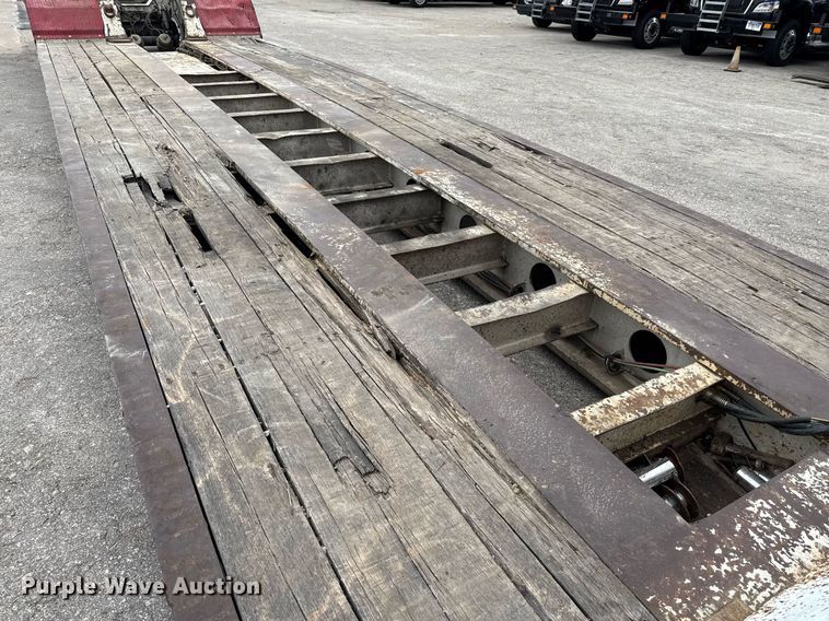 image for item EE0081 2015 Temisko LB-T3W-57 lowboy equipment trailer